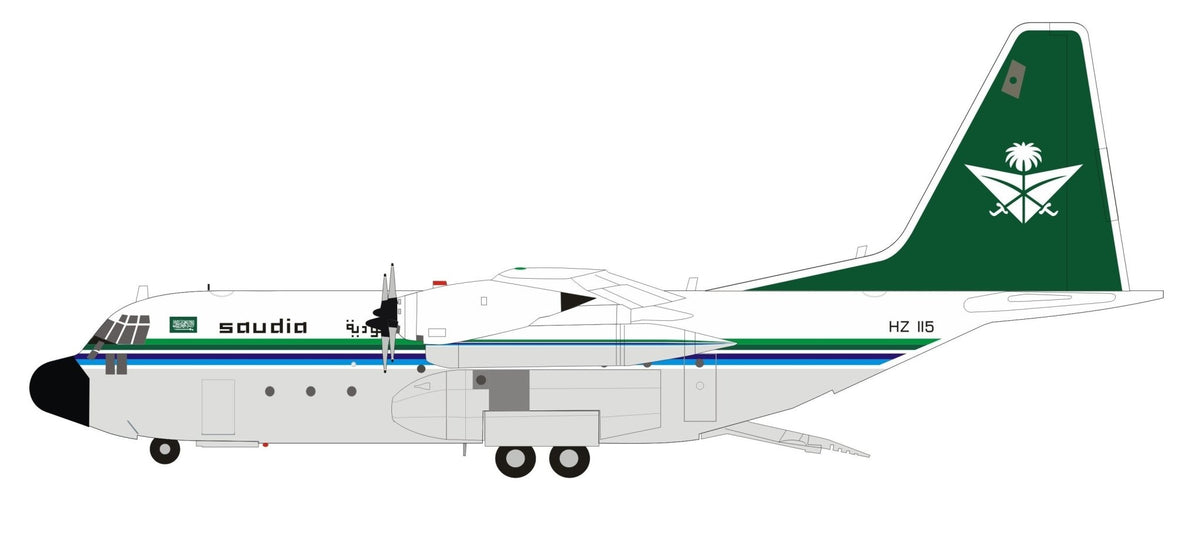 *B - Models B - 130 - SV - 02 1:200 Saudi Arabian Royal Flight C - 130H
