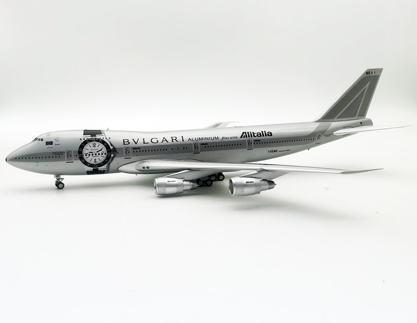 B-Models B-BULGARI-MS 1:200 Alitalia 747-243B
