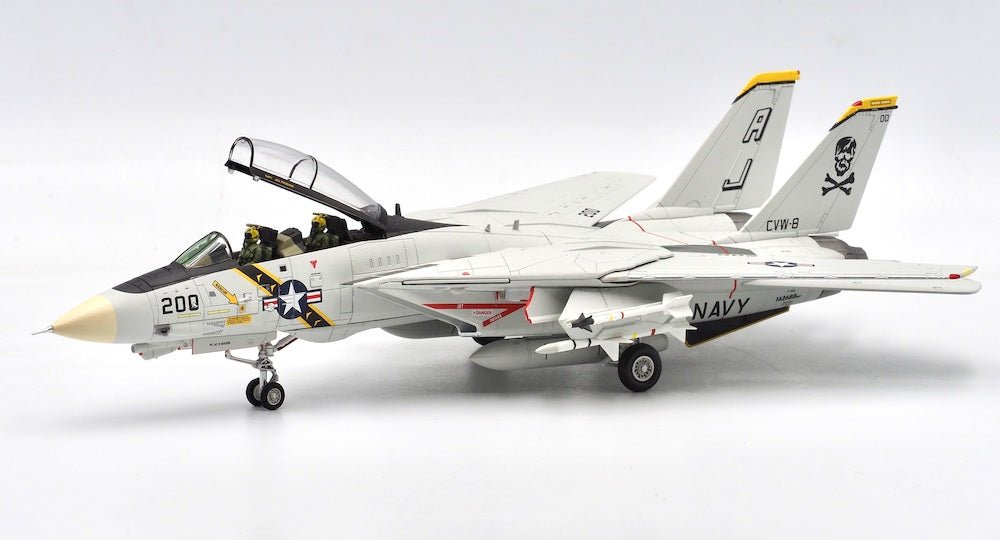 Calibre Wings CA72JR04 1:72 F - 14A Tomcat US Navy VF - 84 Jolly Rogers, AJ200, USS Nimitz, 1987