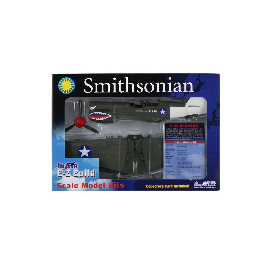EZ Build Model Kit P - 40 Warhawk INEZP40