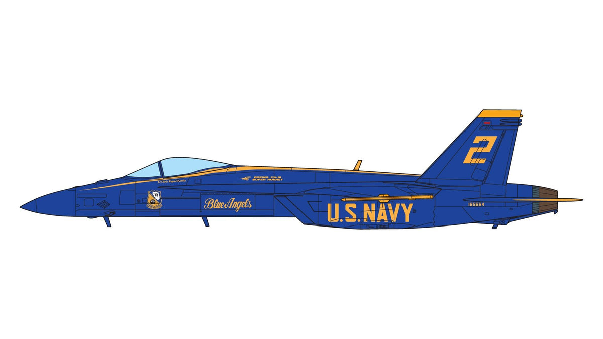 Gemini Aces GAUSM10003 1:72 U.S Navy F/A - 18E Super Hornet "Blue Angels"