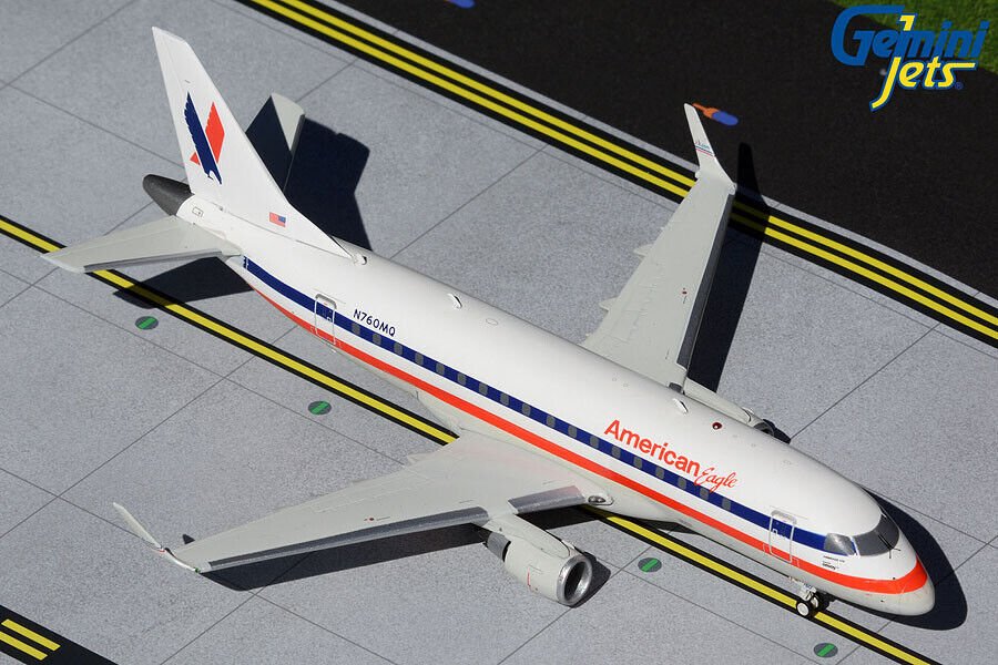 Gemini Jets G2AAL1061 1:200 American Eagle Embraer E - 170