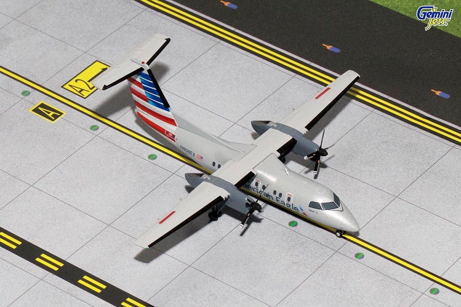 Gemini Jets G2AAL151 1:200 American Airlines Bombardier Dash 8 - 100