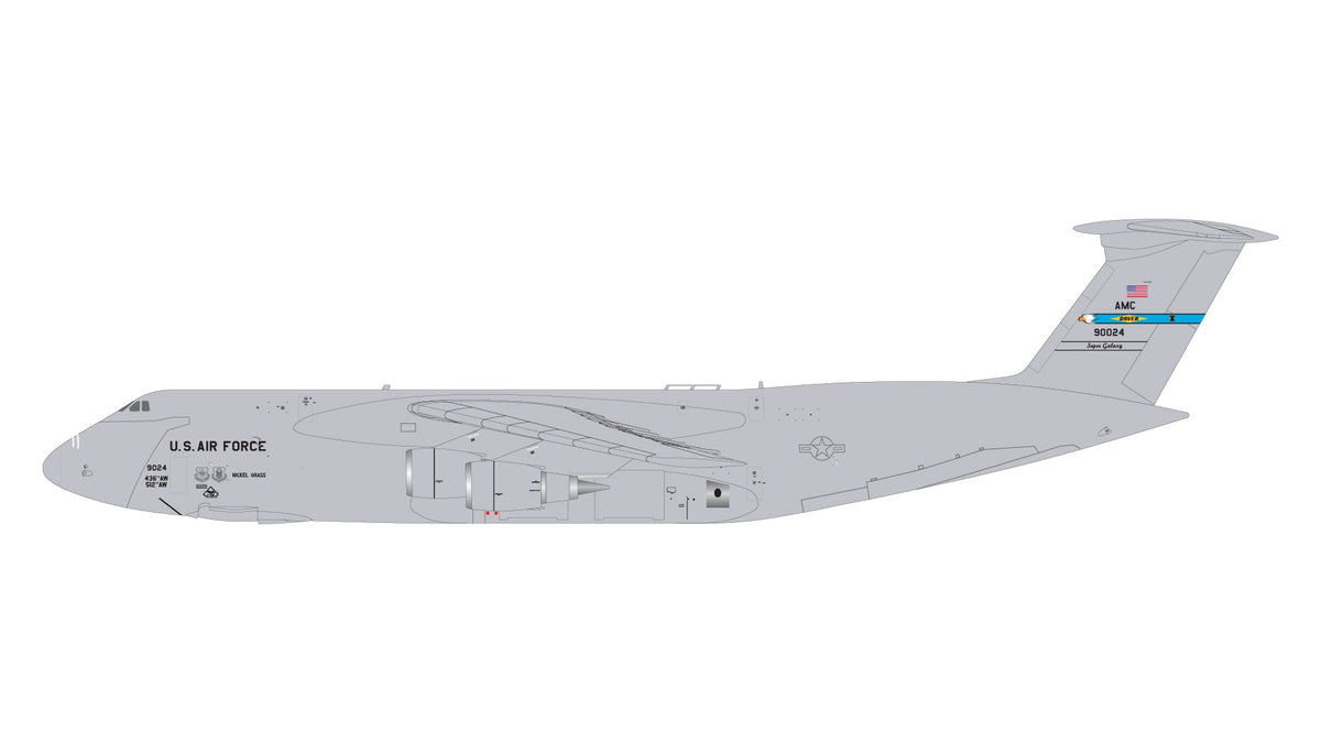Gemini Jets G2AFO1133 1:200 USAF C - 5M Super Galaxy 69 - 0024 "Dover AFB"