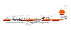 Gemini Jets G2ASA1205 1:200 Alaska E175 "Horizon Retro"
