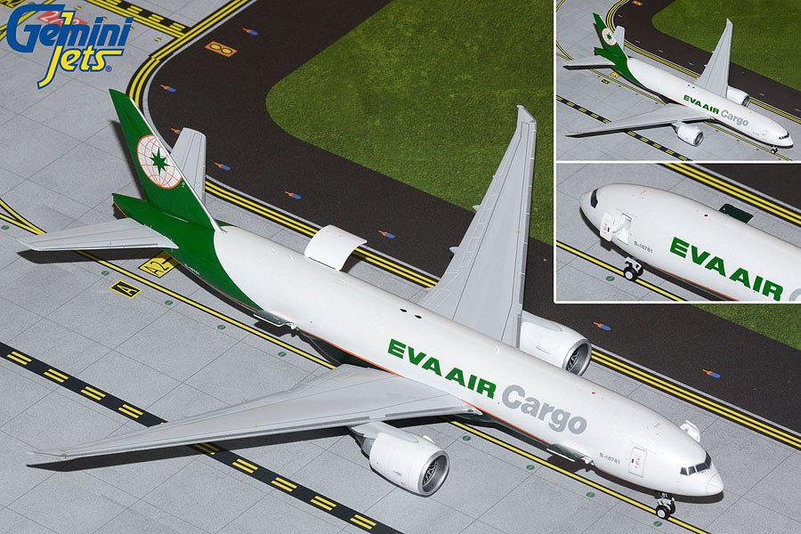 Gemini Jets G2EVA950 1:200 EVA Air Cargo Boeing 777 - 200LRF (Interactive)