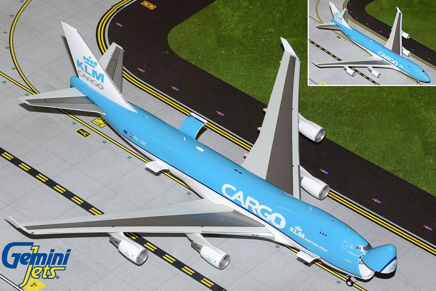 Gemini Jets G2KLM935 1:200 KLM Cargo Boeing 747 - 400F PH - CKC (Interactive)