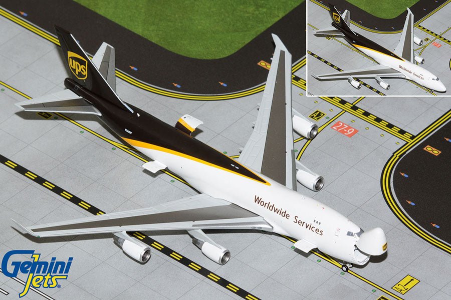 Gemini Jets GJUPS2081 1:400 UPS Boeing 747 - 400F
