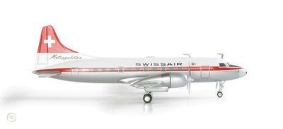 Herpa 551113 1:200 Swissair Convair 440