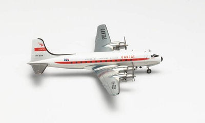 Herpa 571555 1:200 Qantas Douglas DC - 4 "Norfolk Trader"