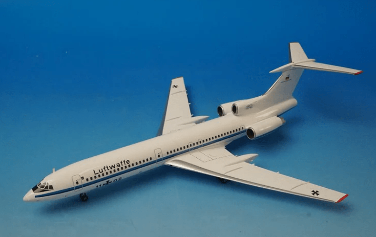Herpa Wings 555456 1:200 Luftwaffe Tupolev TU - 154M