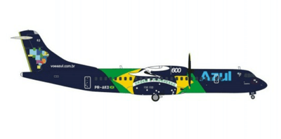 Herpa Wings 572675 1:200 Azul ATR - 42 - 600 "Brazial Flag Livery"