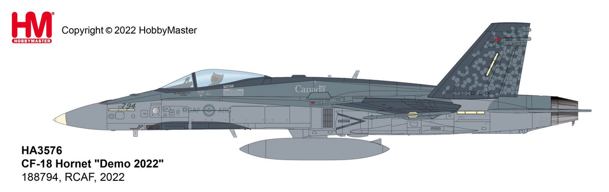 Hobby Master HA3576 1:72 CF - 18 Hornet "Demo 2022"