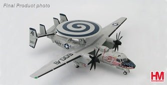 Hobby Master HA4801 1:72 US Navy E - 2C + Hawkeye 2000 VAW - 123 "Screwtops", USS Enterprise