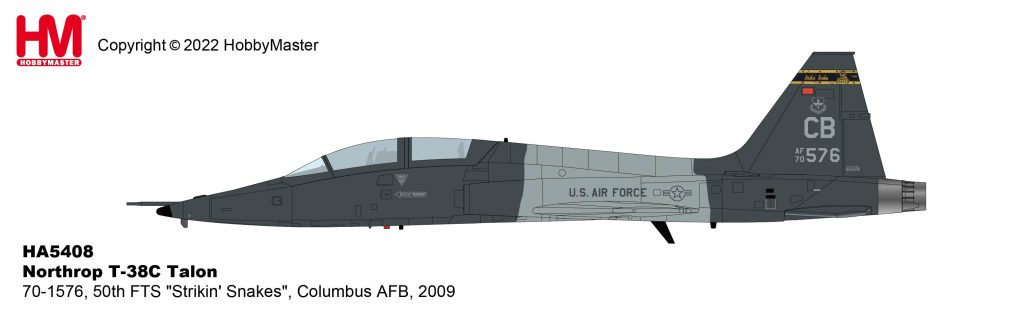 Hobby Master HA5408 1:72 USAF T - 38C Talon 50th FTS "Strikin' Snakes", Columbus AFB, 2009