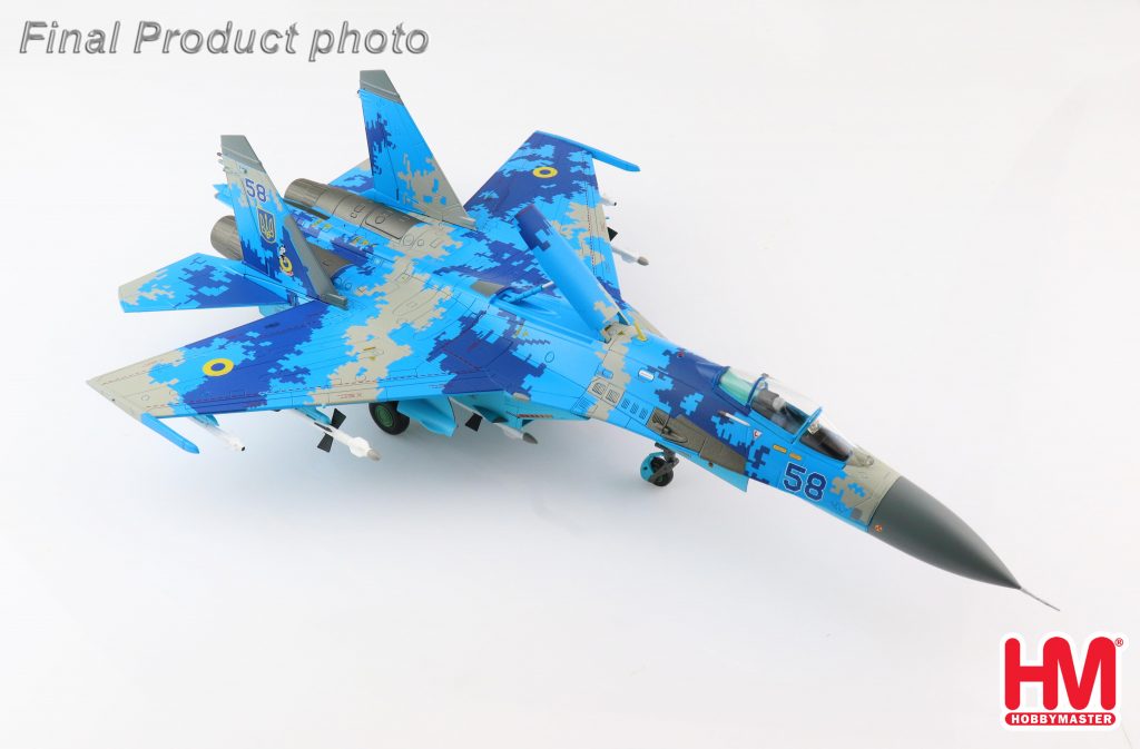 Hobby Master HA6015 1:72 Su - 27 Flanker B Blue 58, Ukrainian Air Force