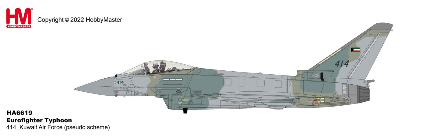 Hobby Master HA6619 1:72 Eurofighter Typhoon 414 Kuwait Air Force