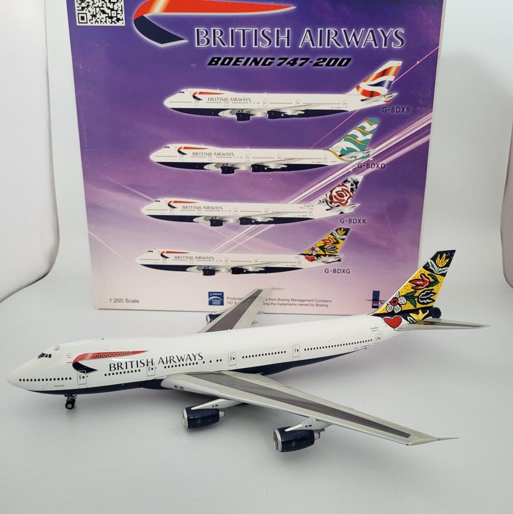 Inflight IF7420413D 1:200 British Airways Boeing 747 - 200