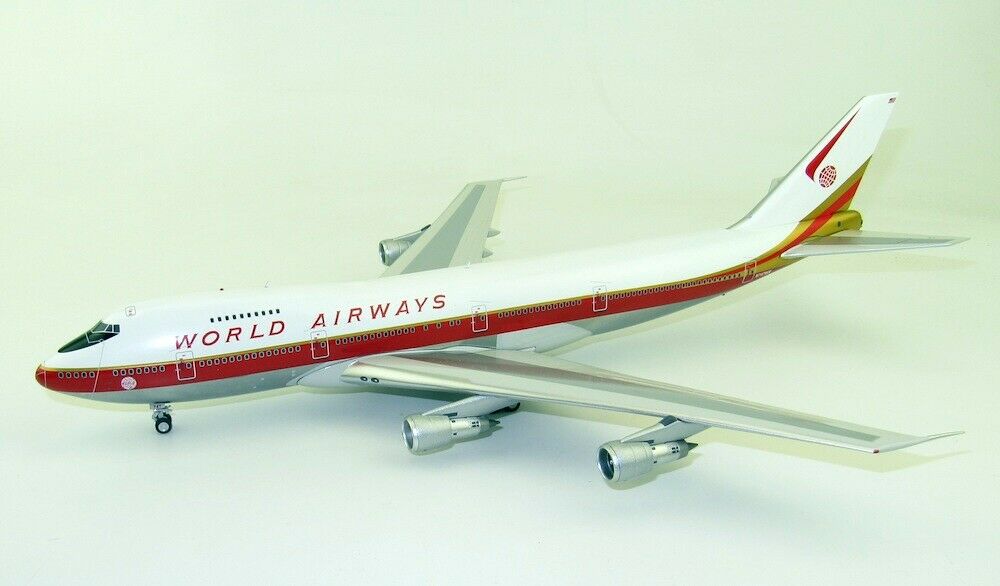 *InFlight IF742WA0120P 1:200 World Airways Boeing 747 - 200