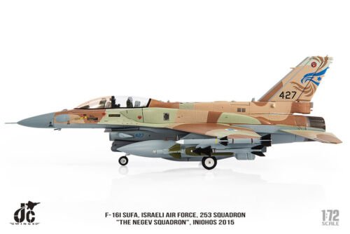 JC Wings JCW - 72 - F16 - 012 1:72 Lockheed F - 16I IDF/AF 253rd (Negev) Sqn, #427, Andravida AB, Greece, INIOHOS 2015