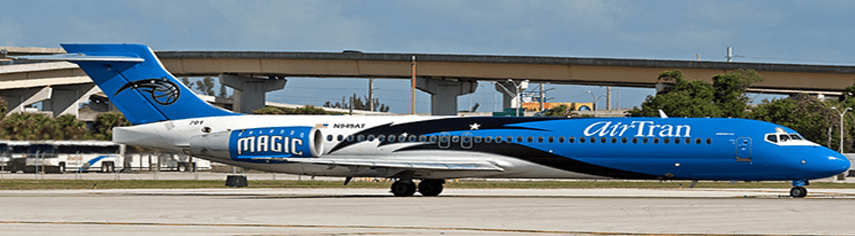 Jc Wings SA2TRS038 1:200 AirTran Airways Boeing 717 - 200 "Orlando Magic" SA2038