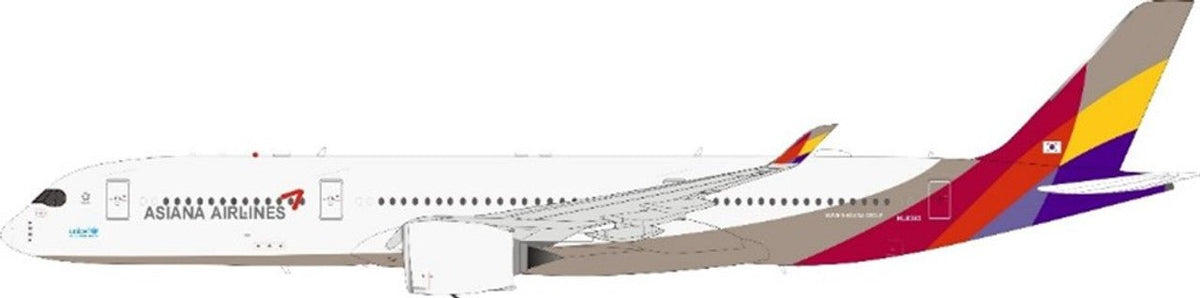 Jfox JF - A350 - 9 - 013 1:200 Asiana Airlines A350 - 900
