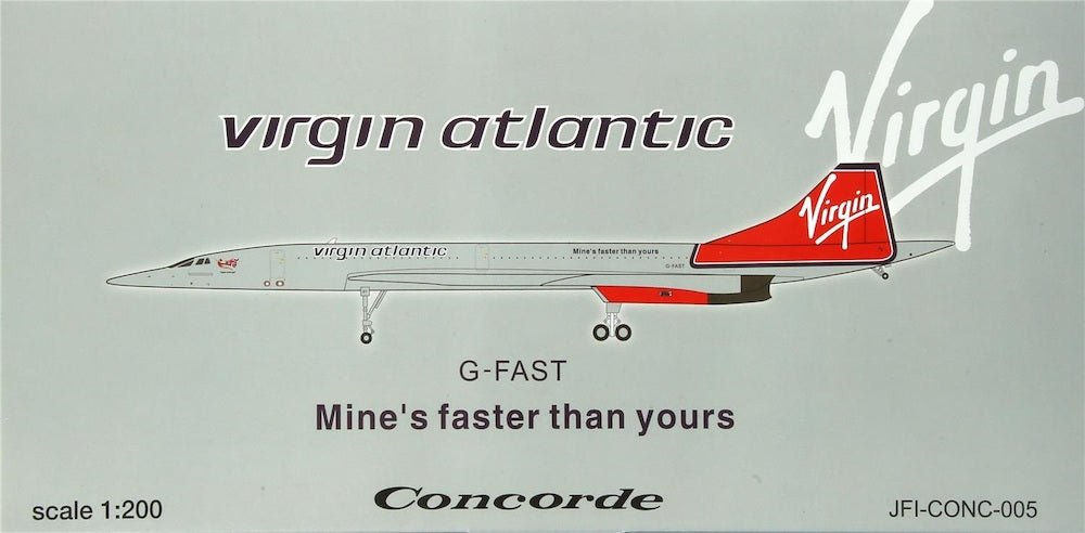 JFOX JFI - CONC - 005 1:200 Virgin Atlantic Concorde