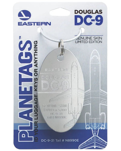 Plane Tags Eastern Airlines Douglas DC - 9 - 31 #N8990E