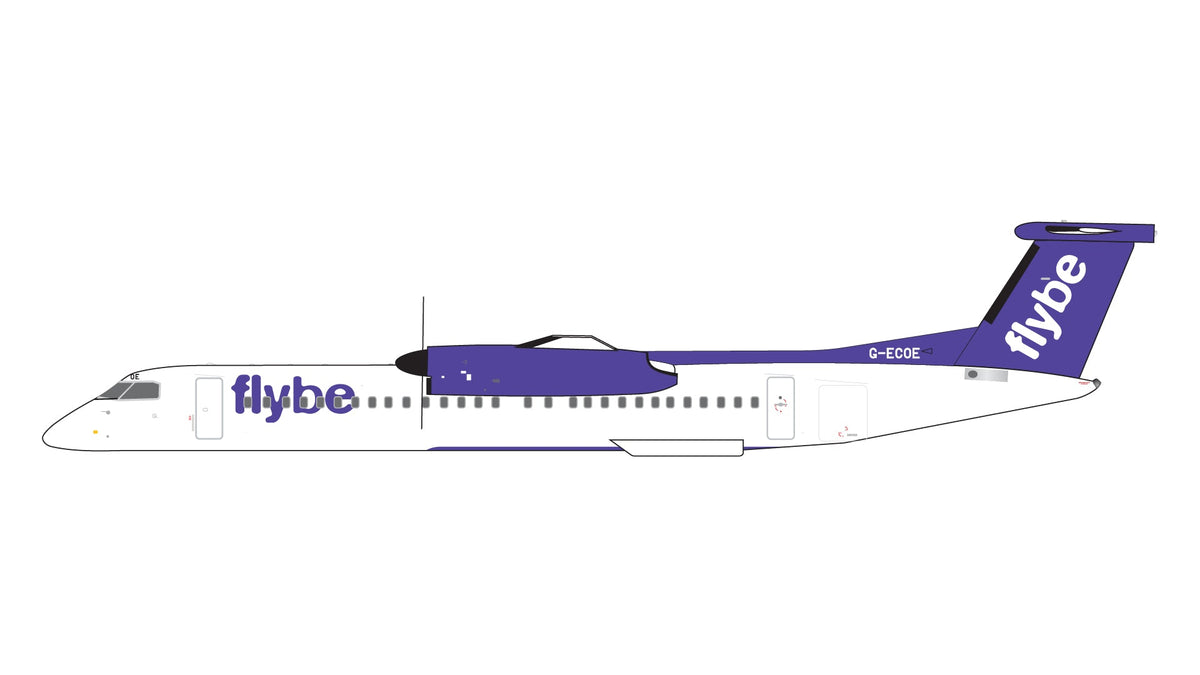 Pre - Order Gemini Jets GJBEE2162 1:400 Flybe Dash 8 Q400