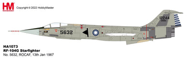 Pre - Order Hobby Master HA1073 1:72 ROCAF RF - 104G Starfighter