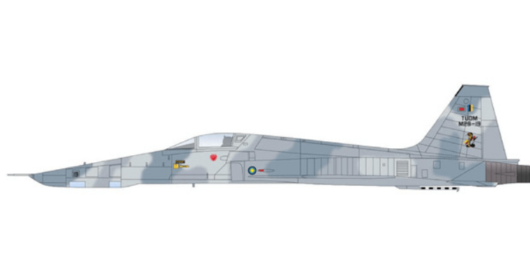 Pre - Order Hobby Master HA3369 RF - 5E Tiger Eye TUDM No.11 Sqn, M29 - 19, Malaysia, 1980s