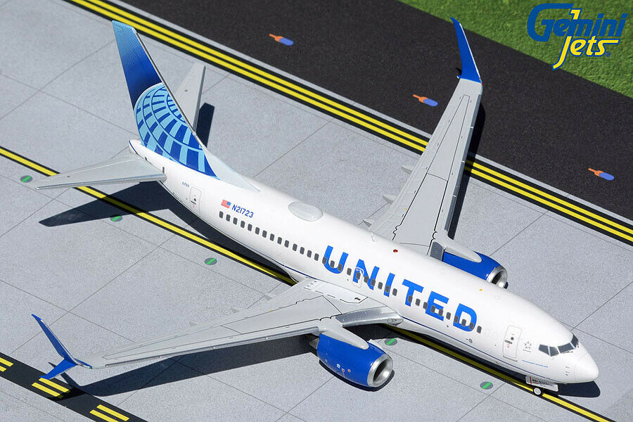 *Gemini Jets G2UAL1014 1:200 United Airlines Boeing 737-700