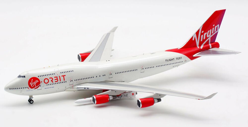 WB Models WB - VR - ORBIT 1:200 Virgin Boeing 747 - 400