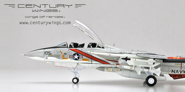 Century Wings 001618 1:72 F-14A Tomcat US Navy VF-114 Aardvarks USS Kitty Hawk NH105 1978