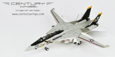 Century Wings 001619 1:72 F-14A Tomcat US NAVY VF-84 JOLLY ROGERS AJ200 1978 USS NIMITZ (Flap & Slat Down)