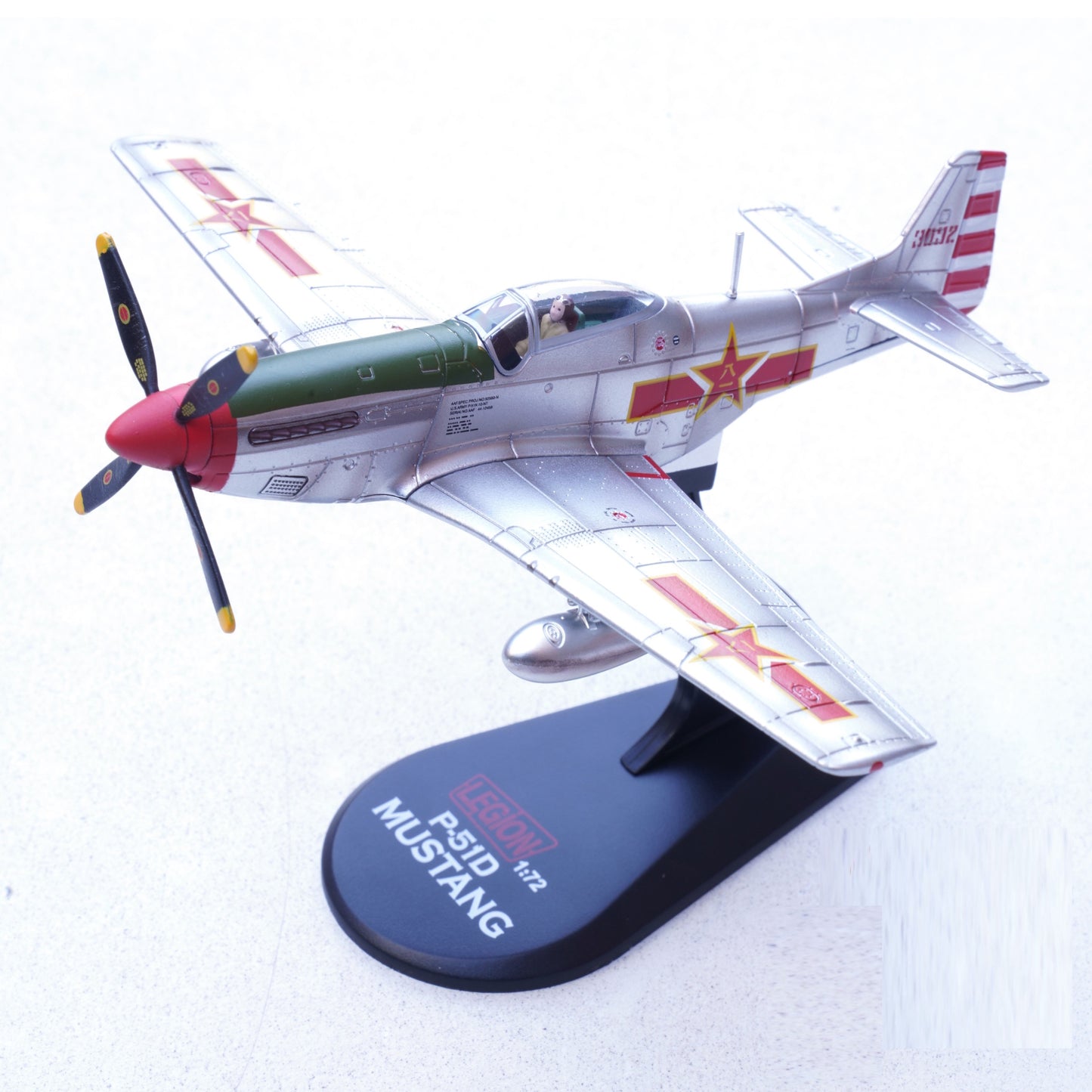 Pre-Order Legion Models LEG-14663LB 1:72 P-51K Mustang People's Liberation Army Air Force, 1949 (Captured from Chinese Nationalist forces, Chinese Aviation Museum)