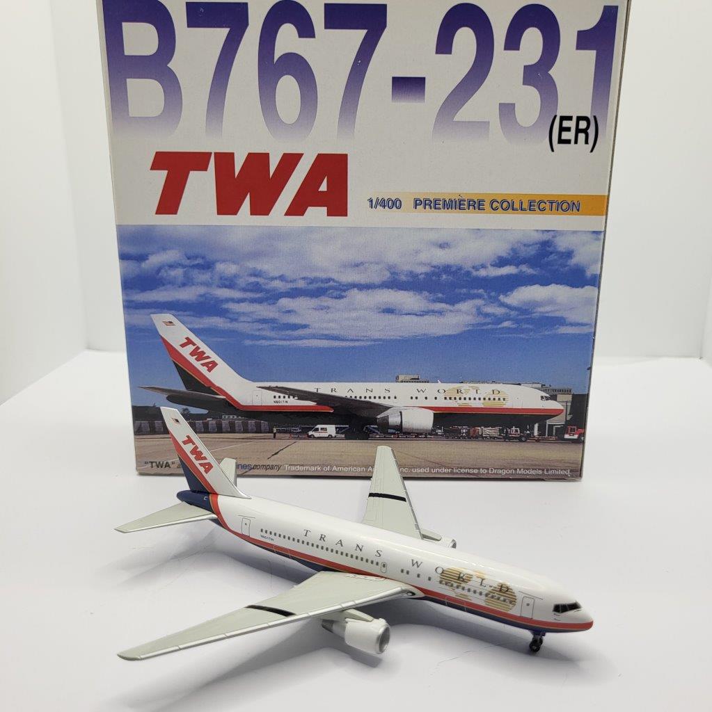 Dragon 55359 1:400 TWA Boeing 767-200