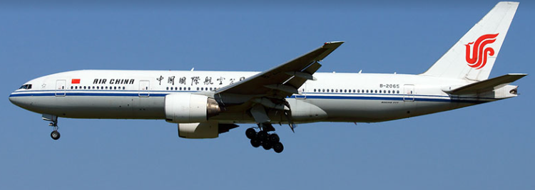 Pre-Order Aviation200 AV2089 1:200 Air China Boeing 777-2J6 B-2065
