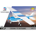 Cobi 26622 Cessna 172 Skyhawk-White-Blue