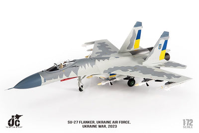 Pre-Order JC Wings JCW-72-SU27-016 1:72 SU-27 Flanker ﻿Ukraine Air Force, Ukraine War,2023