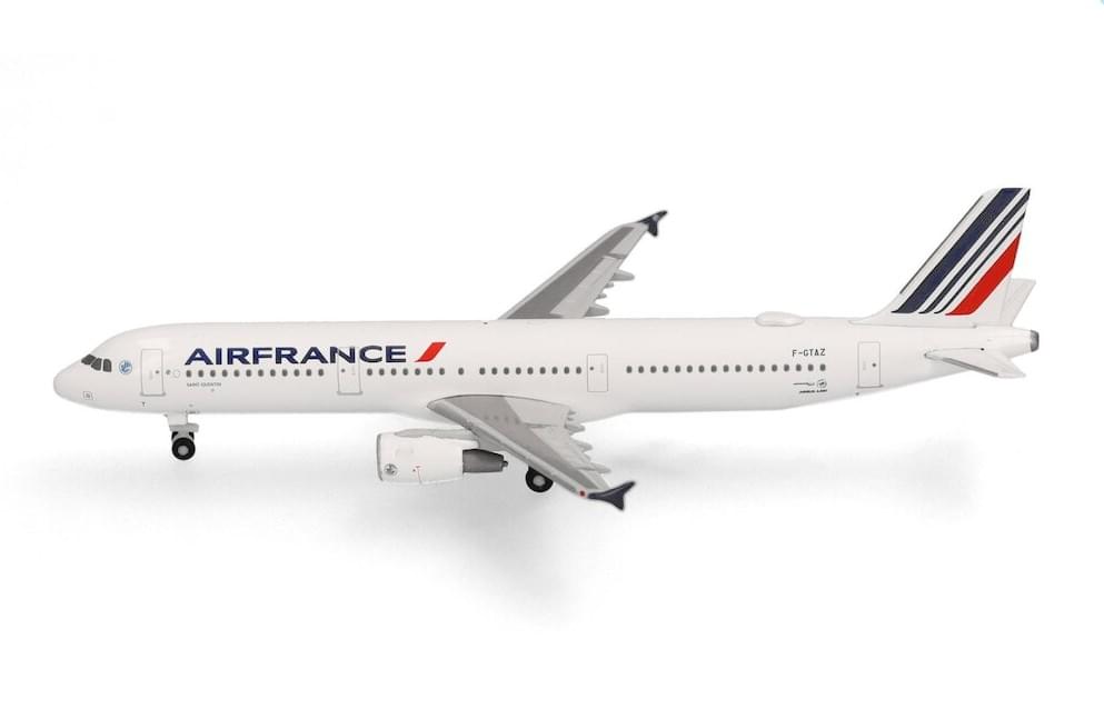 Herpa Wings 1:500 Air France Airbus A321 diecast model airplane