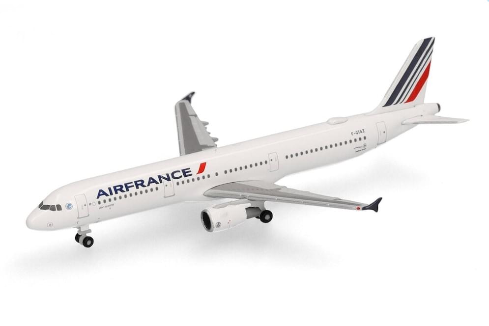 Herpa Wings 1:500 Air France Airbus A321 diecast model airplane