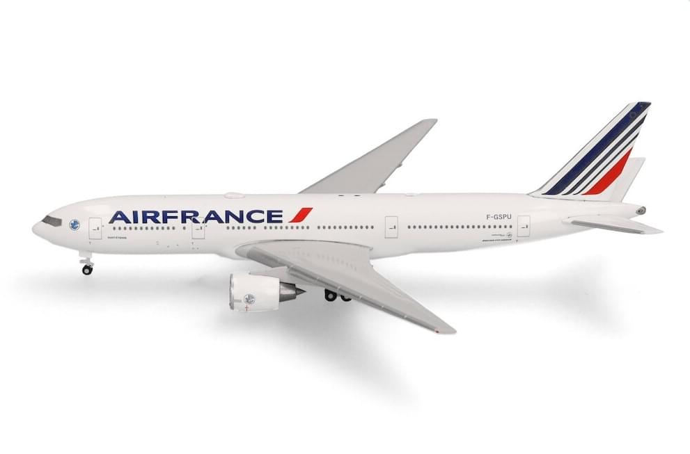 Herpa Wings 1:500 Air France Boeing 777-200 diecast model airplane