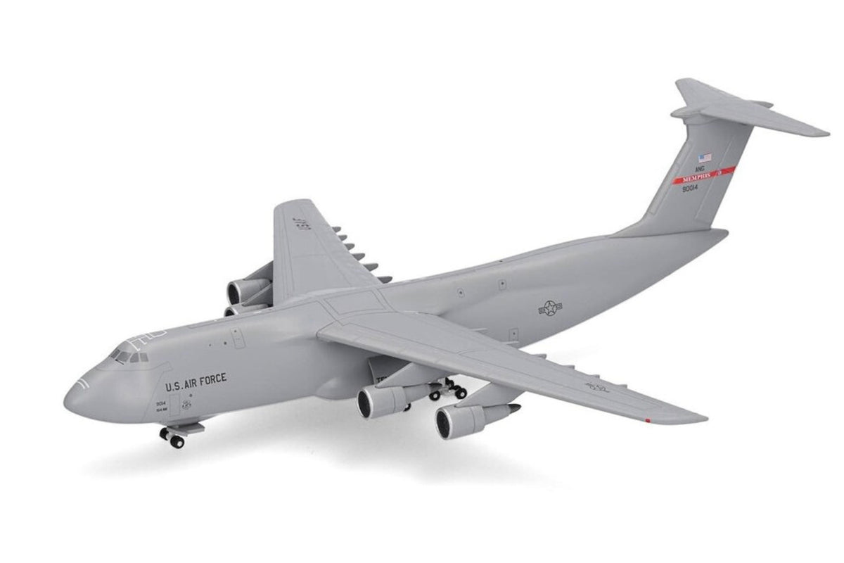 Herpa Wings 1:500 U.S. Air Force Lockheed C-5A Galaxy Tennessee ANG Memphis diecast model airplane