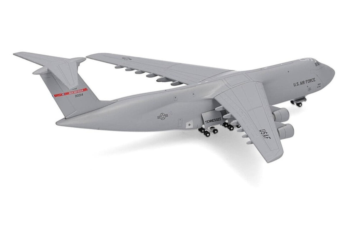 Herpa Wings 1:500 U.S. Air Force Lockheed C-5A Galaxy Tennessee ANG Memphis diecast model airplane