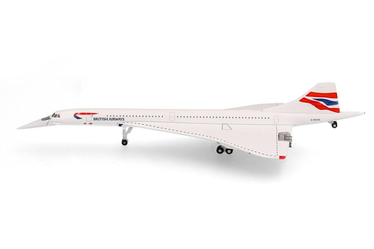 Herpa Wings 1:500 British Airways Concorde diecast model airplane