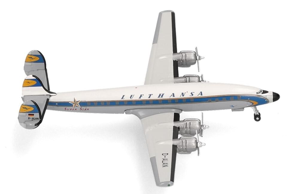 Herpa Wings 1:500 Lufthansa Lockheed L-1649A Starliner diecast model airplane