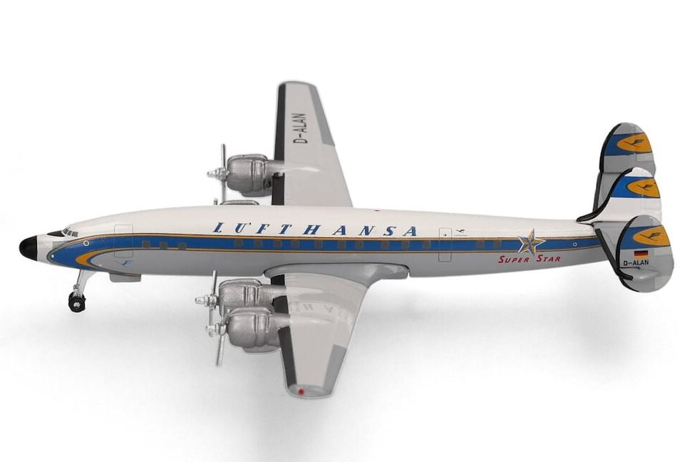 Herpa Wings 1:500 Lufthansa Lockheed L-1649A Starliner diecast model airplane
