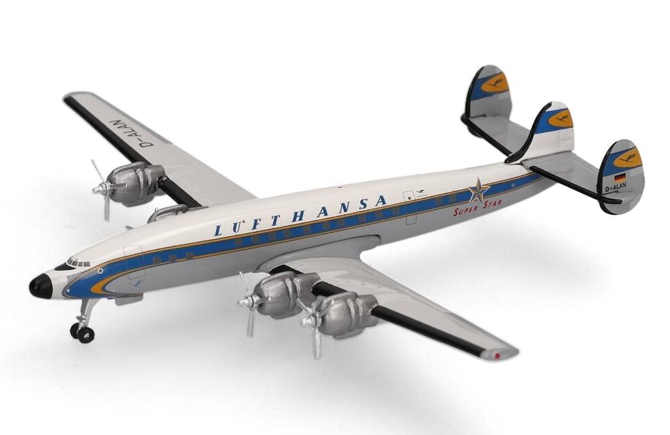 Herpa Wings 1:500 Lufthansa Lockheed L-1649A Starliner diecast model airplane