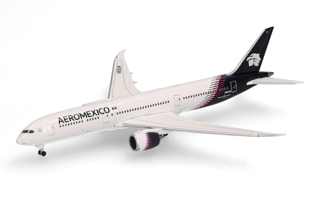 Herpa Wings 1:500 Aeroméxico Boeing 787-9 diecast model airplane